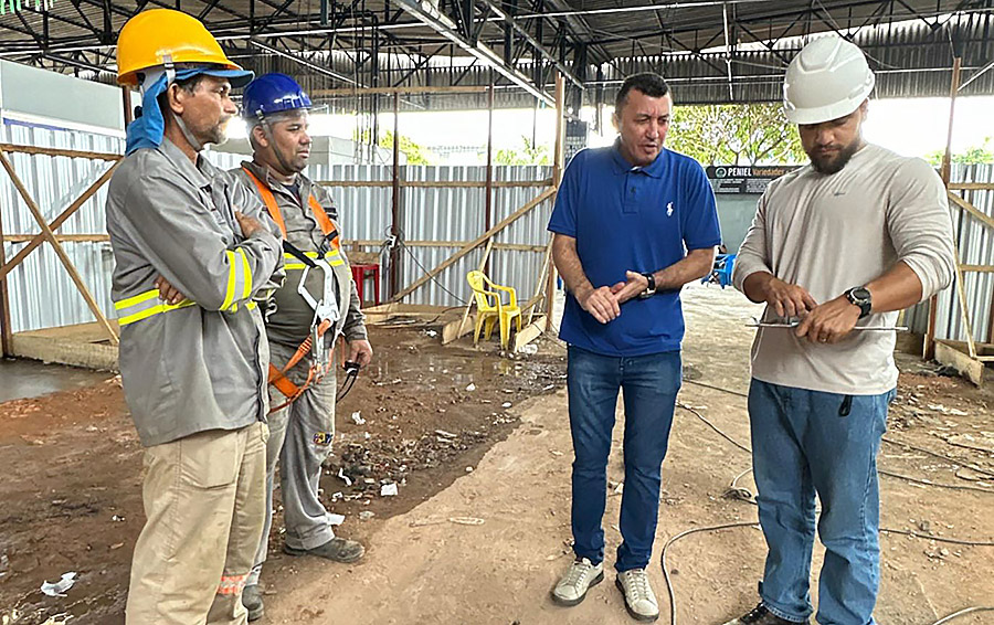 Sass Da Constru O Fiscaliza Reforma Da Feira Do Santo Ant Nio