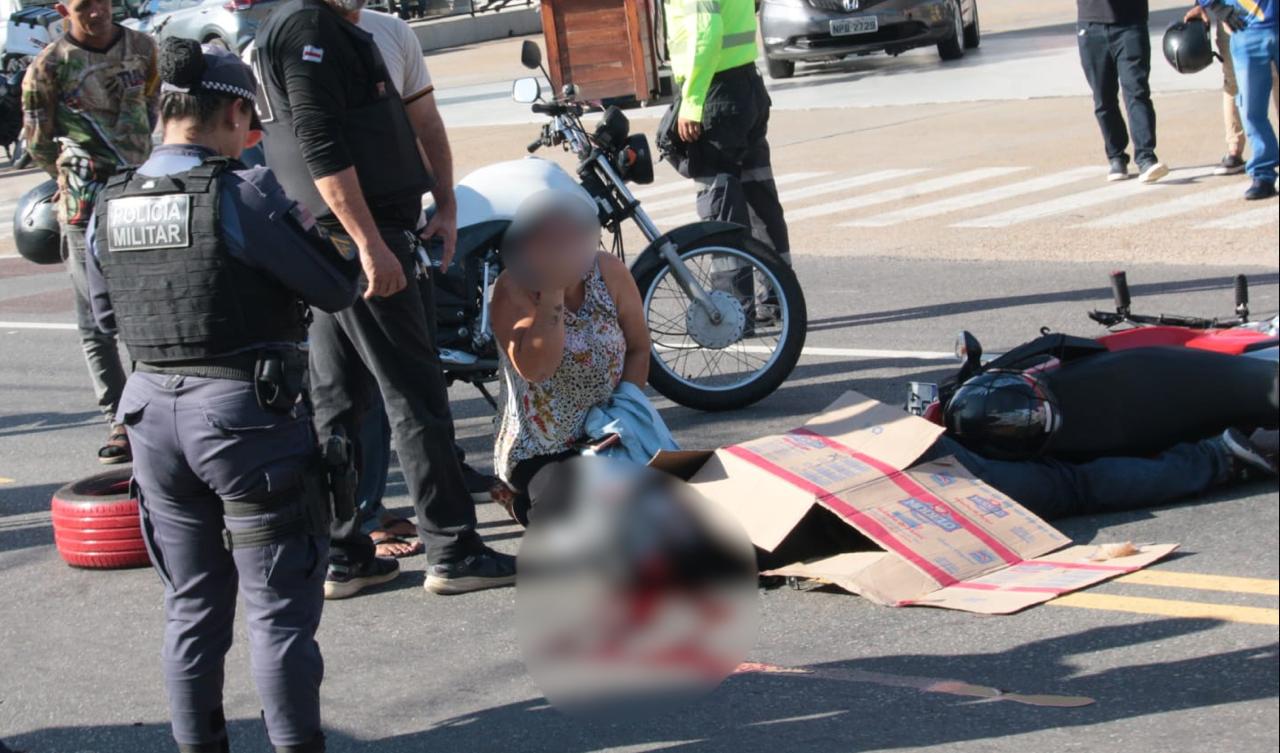 V Deo Mostra Momento Que Motoqueiro M Rre Atropelado Por Nibus No